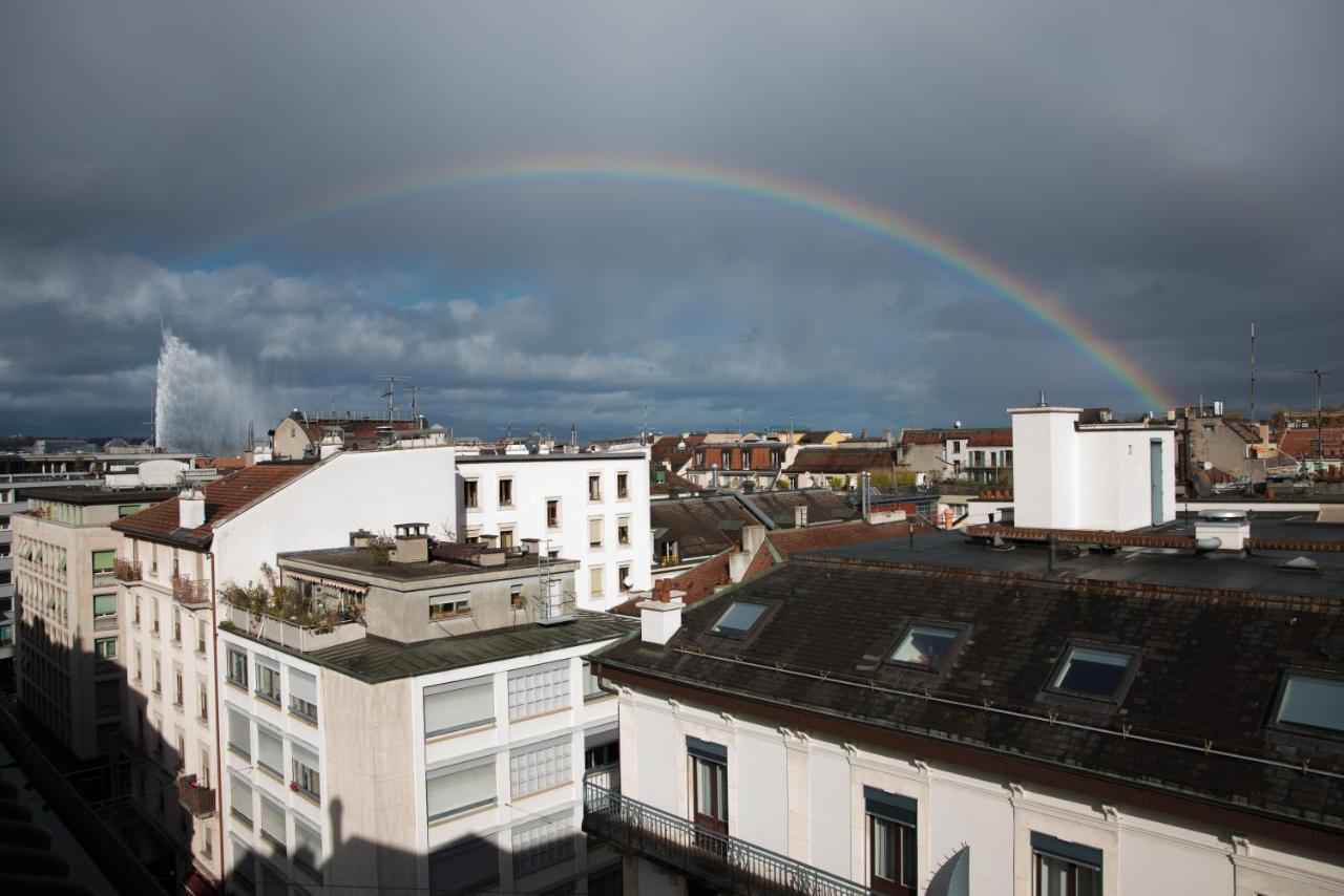 Wowappartements Vue Sur Le Jet D'Eau Geneva Luaran gambar