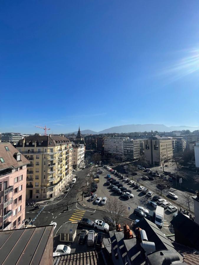 Wowappartements Vue Sur Le Jet D'Eau Geneva Luaran gambar